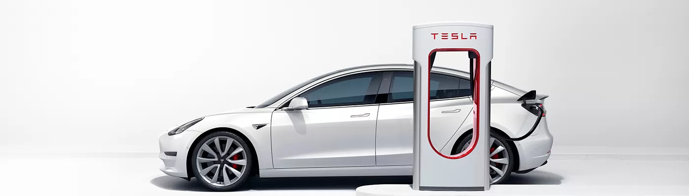 Tesla charging online station installation